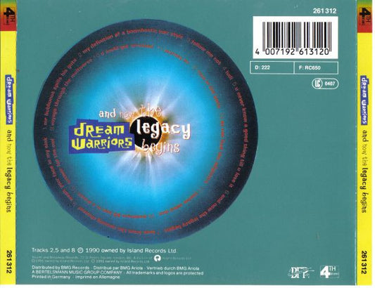Dream Warriors : And Now The Legacy Begins (CD, Album)