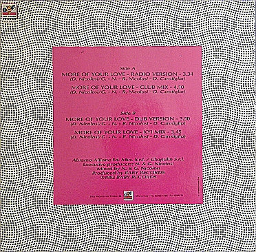 Elaine Mata Jones : More Of Your Love (12")