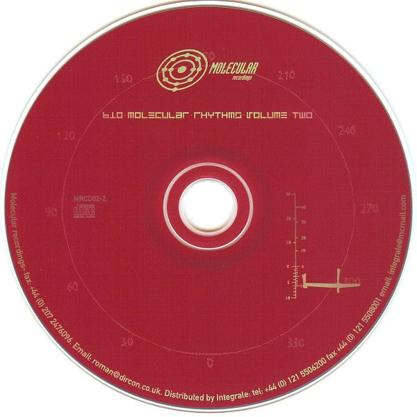 Various : Bio Molecular Rhythms Volume Two (CD, Comp, Enh)