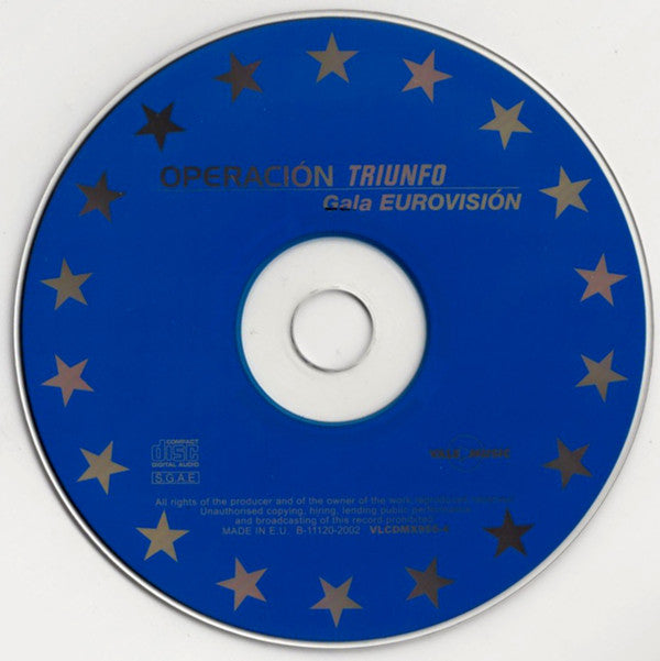 Academia Operación Triunfo : Gala Eurovisión (CD, Album)