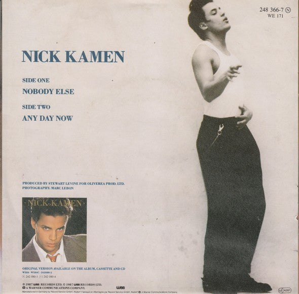 Nick Kamen : Nobody Else (7", Single)