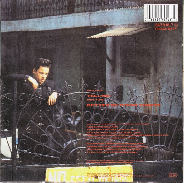 Nick Kamen : Tell Me (7", Single)