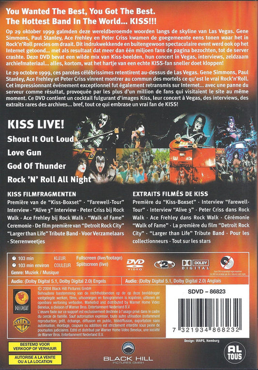 Kiss : In Vegas (DVD-V, RE, PAL)
