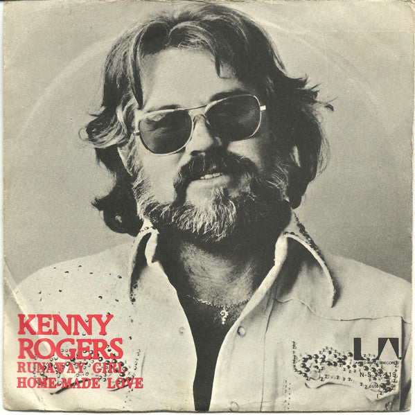 Kenny Rogers : Runaway Girl (7", Single)