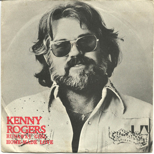 Kenny Rogers : Runaway Girl (7", Single)