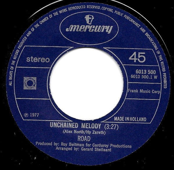 Road : Unchained Melody / Linda (7", Single)