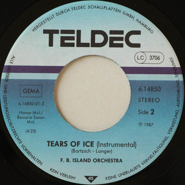 Bolland & Bolland : Tears Of Ice (7", Single)