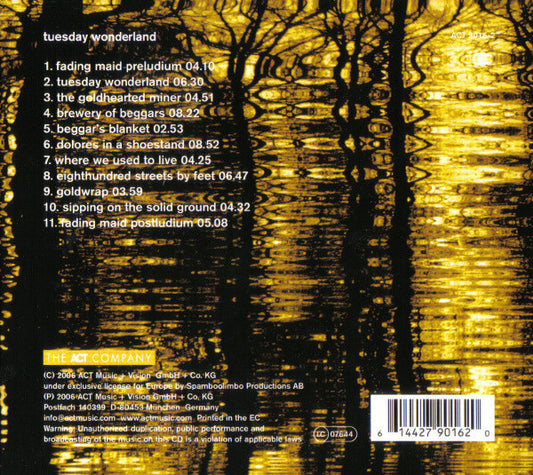 E.S.T. : Tuesday Wonderland (CD, Album, Dig)