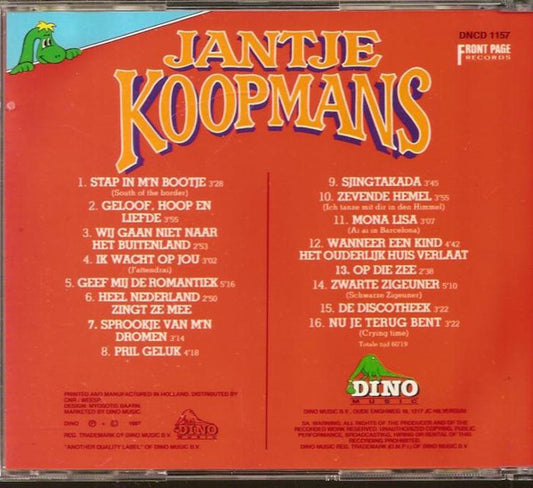 Jantje Koopmans : Jantje Koopmans  (CD, Album)