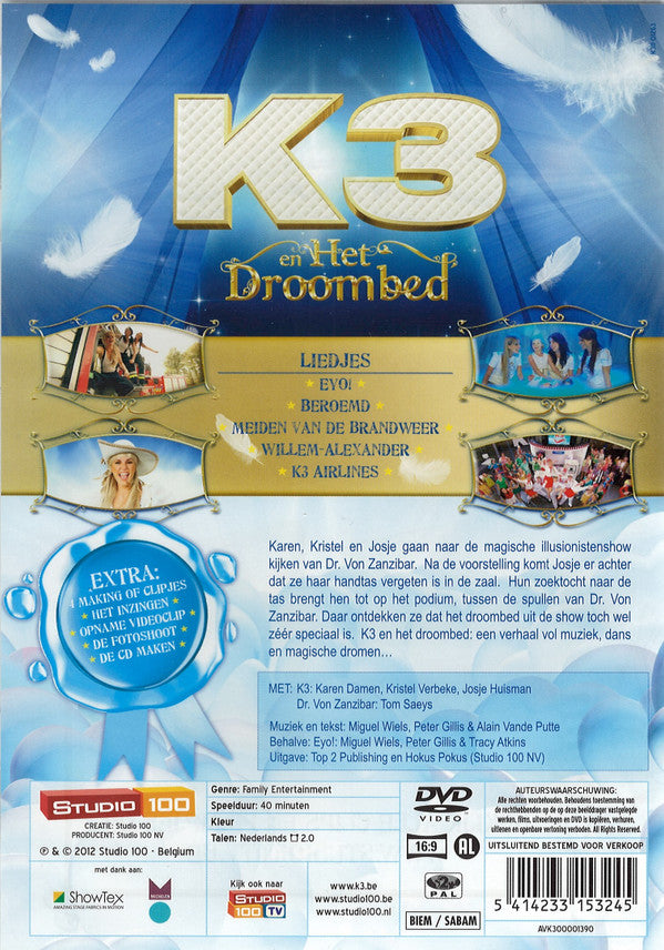 K3 : K3 En Het Droombed (DVD-V, PAL)