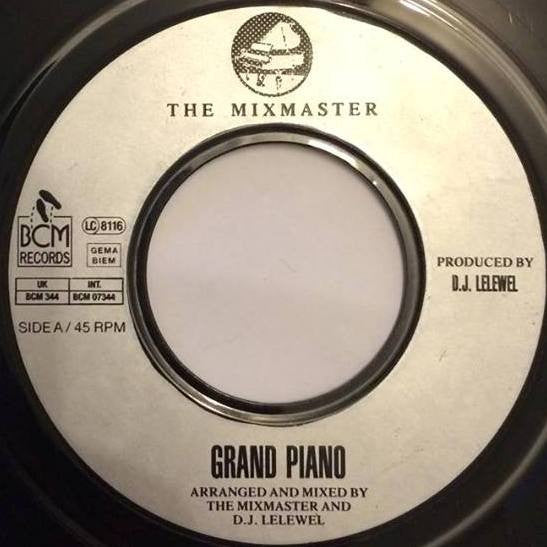 The Mixmaster : Grand Piano (7", Single, Sil)