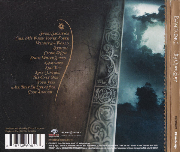 Evanescence : The Open Door (CD, Album, Dig)