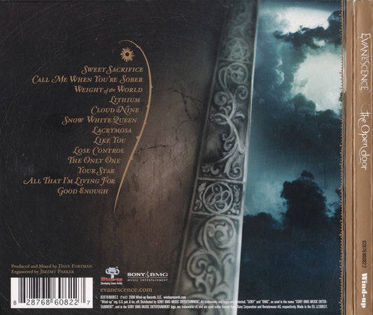 Evanescence : The Open Door (CD, Album, Dig)