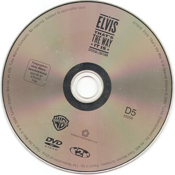 Elvis Presley : That's The Way It Is - Special Edition (DVD-V, Dig)
