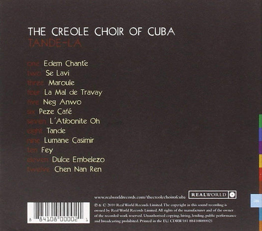 Creole Choir Of Cuba : Tande-La (CD, Album)