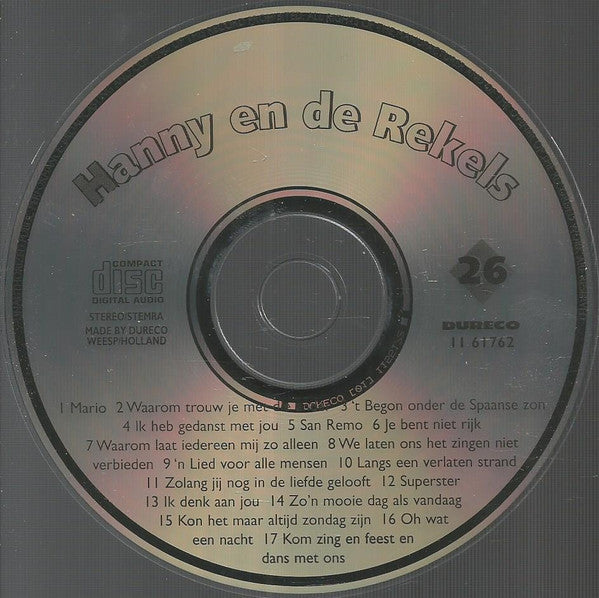 Hanny en de Rekels : Hanny En De Rekels (CD, Album, Comp)
