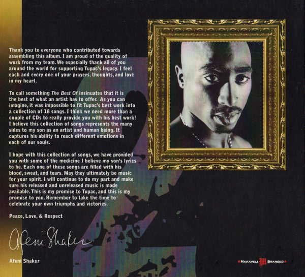 2Pac : The Best Of 2Pac - Part 1: Thug (CD, Comp, Dig)