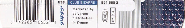 U96 : Club Bizarre (CD, Maxi)