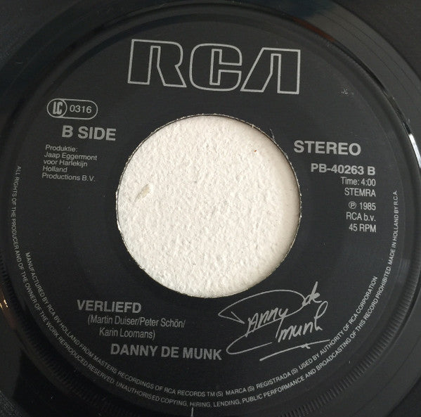 Danny de Munk : Mengelmoes (7", Single)