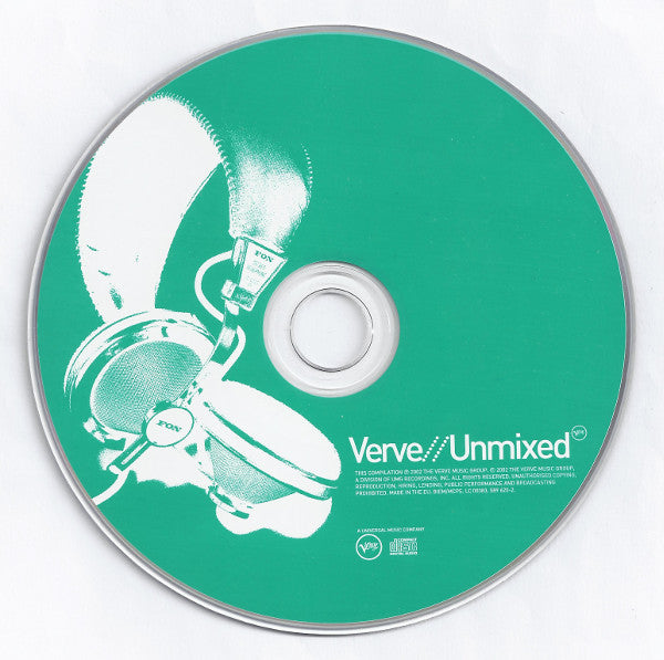 Various : Verve // Unmixed (CD, Comp)