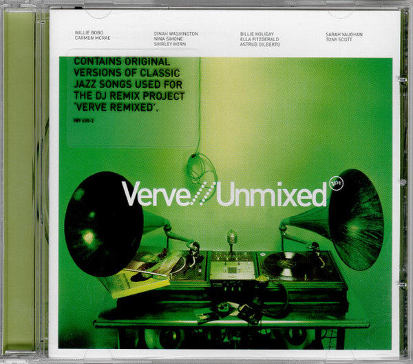 Various : Verve // Unmixed (CD, Comp)