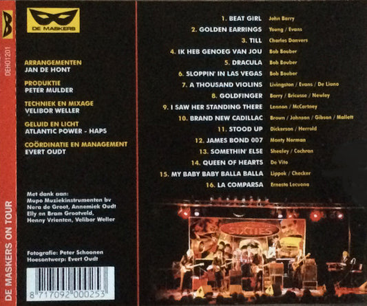 De Maskers : On Tour (CD)
