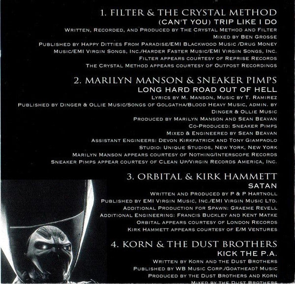 Various : Spawn (The Album) (CD, Album, Ltd)