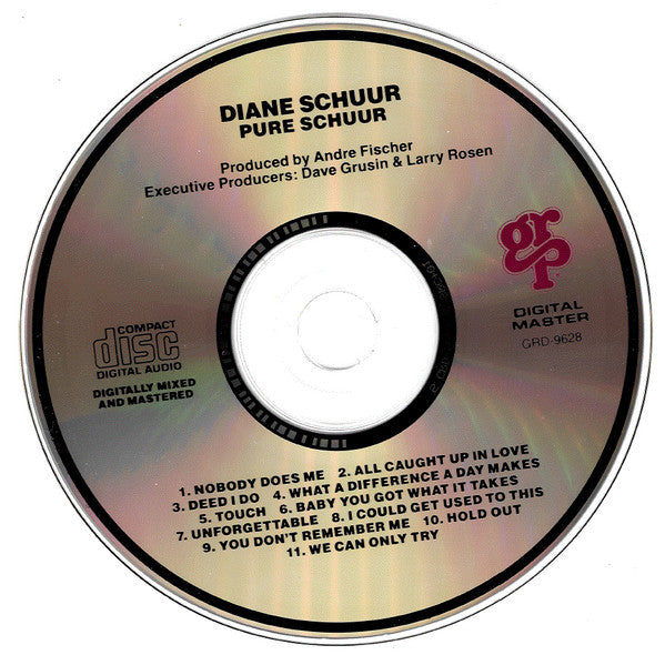 Diane Schuur : Pure Schuur (CD, Album, Club)