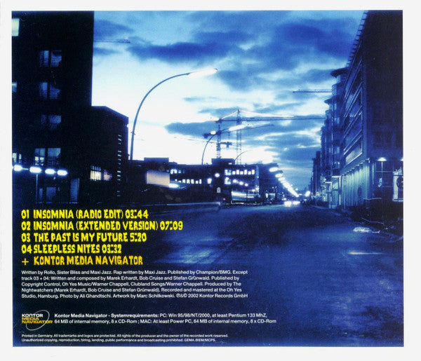 Nightwatchers : Insomnia (CD, Maxi, Enh)