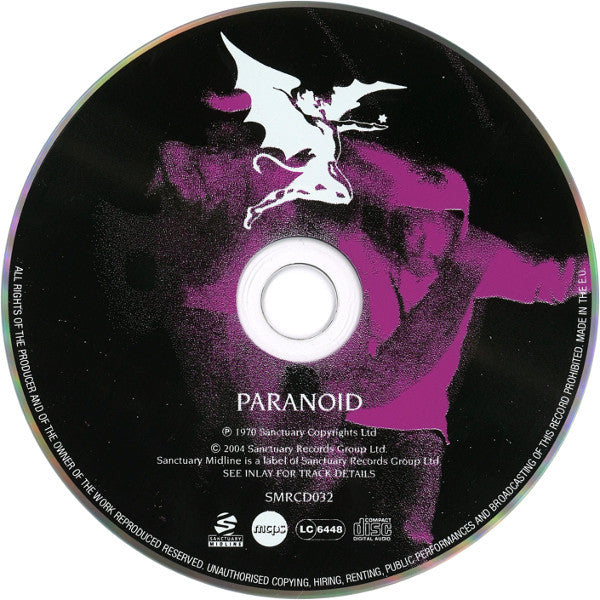 Black Sabbath : Paranoid (CD, Album, RE, RM)
