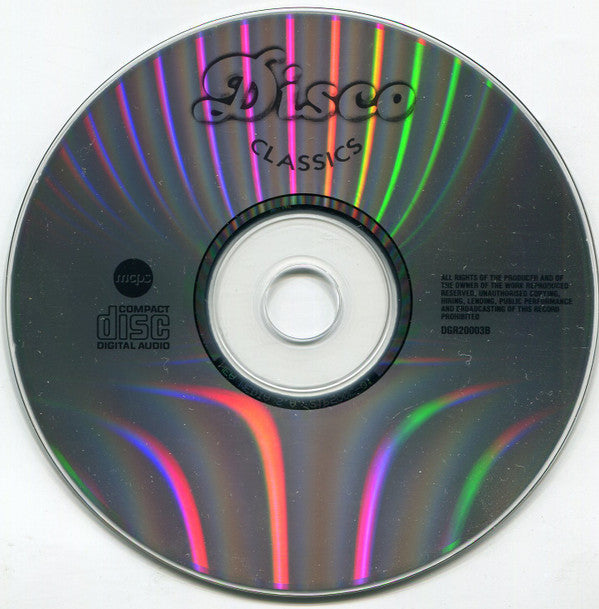 Various : Disco Classics (2xCD, Comp)