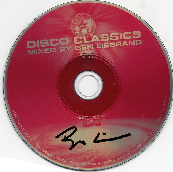Ben Liebrand : Disco Classics Mixed By Ben Liebrand (CD, Mixed)