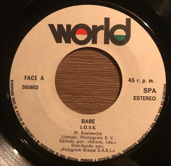 Babe (2) : L.O.V.E. (7", Single)