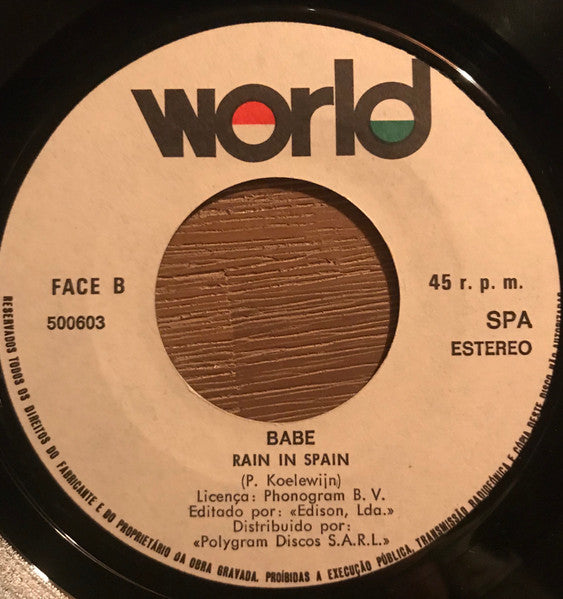 Babe (2) : L.O.V.E. (7", Single)