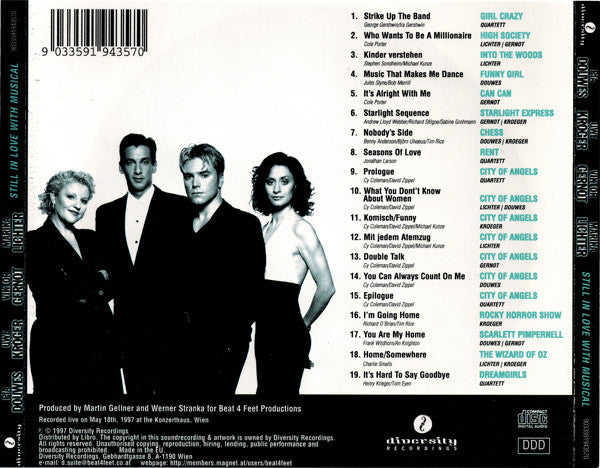 Pia Douwes, Uwe Kröger, Viktor Gernot, Marika Lichter : Still In Love With Musical (CD, Album)