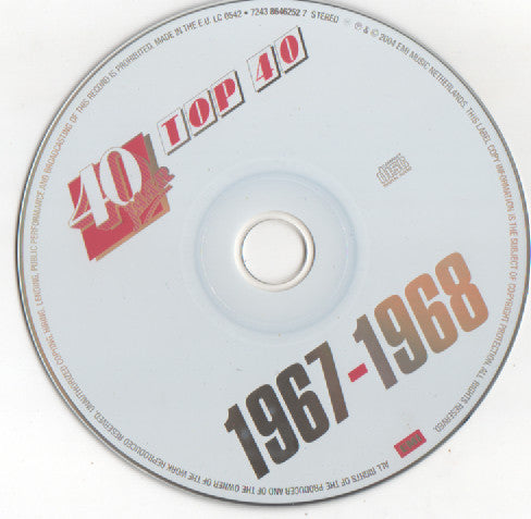 Various : 40 Jaar Top 40 - 1967-1968 (CD, Comp + DVD-V, Comp, PAL)