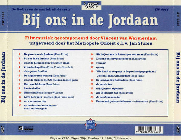 Kees Prins, Vincent van Warmerdam : Bij Ons In De Jordaan (De Liedjes En De Muziek Uit De Serie) (CD)