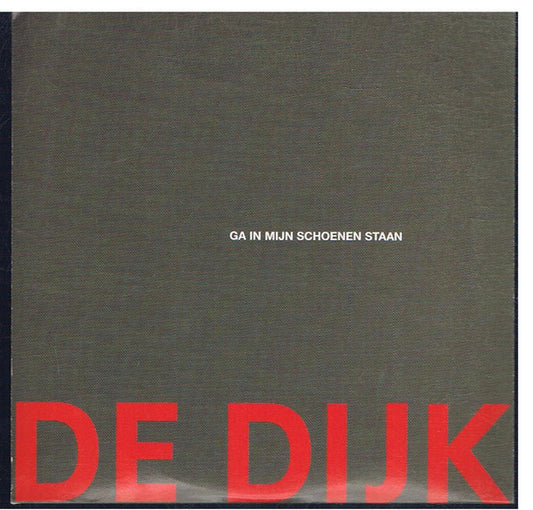 De Dijk : Ga In Mijn Schoenen Staan (CD, Promo, Car)