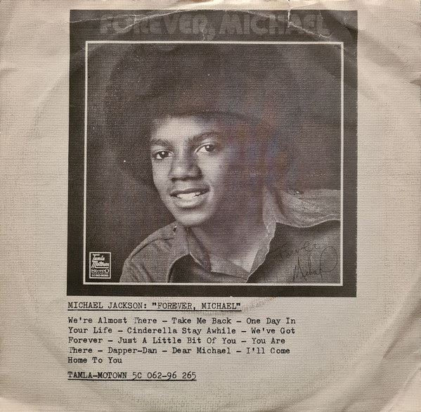 Michael Jackson : One Day In Your Life (7", Single)