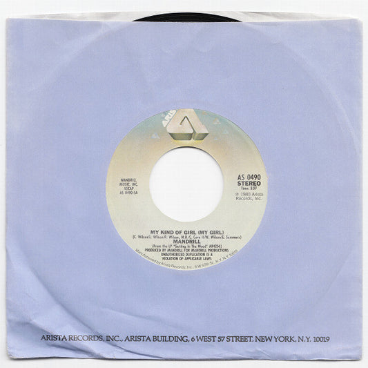 Mandrill : My Kind Of Girl (My Girl) (7")