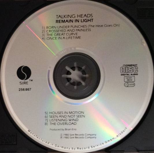 Talking Heads : Remain In Light (CD, Album, RE)