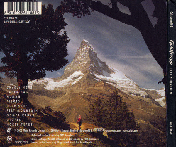 Goldfrapp : Felt Mountain (CD, Album, Dig)