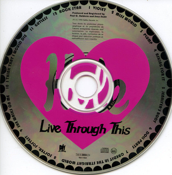 Hole (2) : Live Through This (CD, Album)