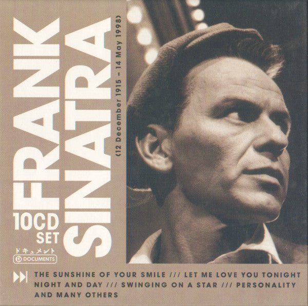 Frank Sinatra : (12 December 1915 - 14 May 1998) (10xCD, Comp, Mono + Box)