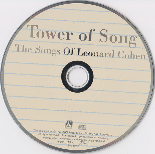Various : Tower Of Song (The Songs Of Leonard Cohen) (CD, Comp)