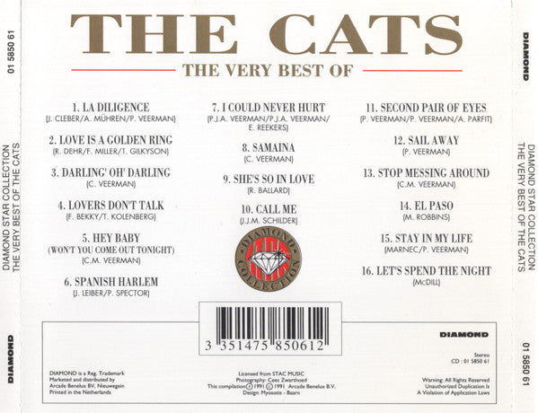 The Cats : The Very Best Of (CD, Comp)