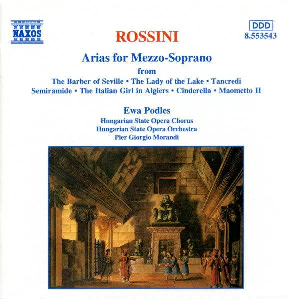 Gioacchino Rossini - Ewa Podleś, Hungarian State Opera Choir, Hungarian State Opera Orchestra, Pier Giorgio Morandi : Arias For Mezzo-Soprano (CD, Album)