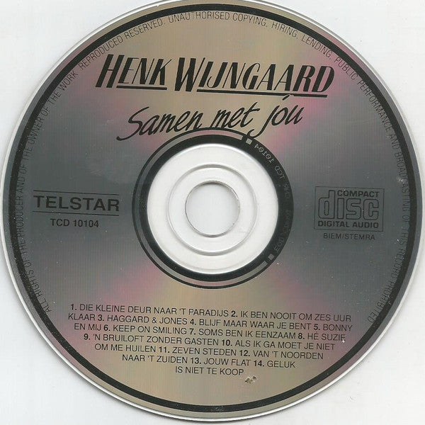 Henk Wijngaard : Samen Met Jou (CD, Album)