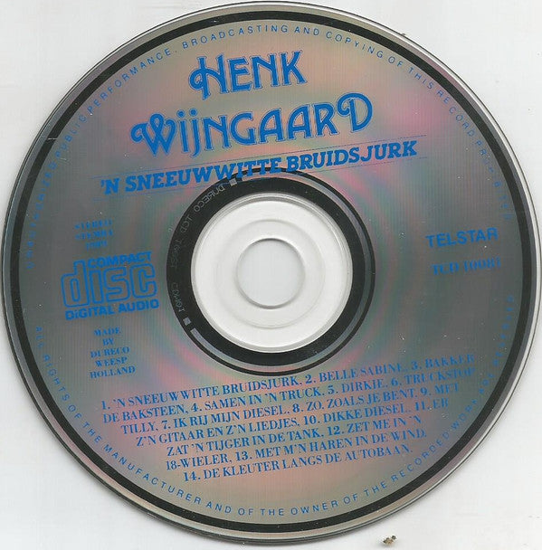 Henk Wijngaard : 'n Sneeuwwitte Bruidsjurk (CD, Album)