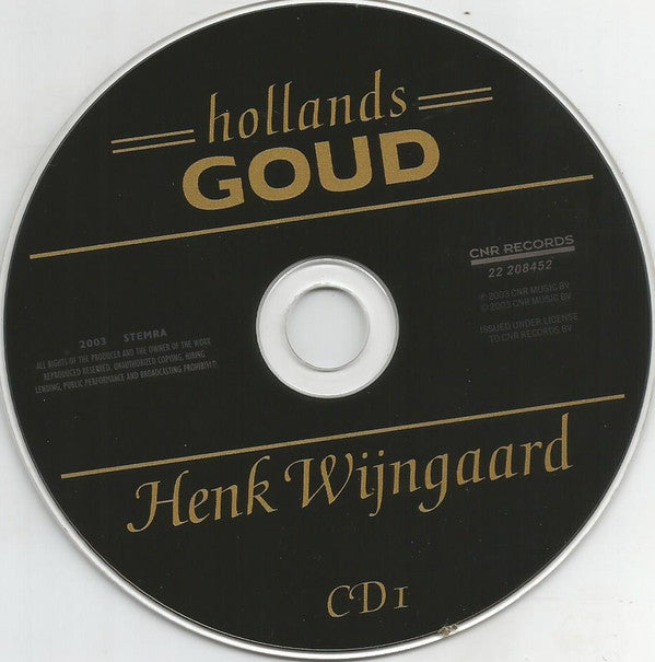 Henk Wijngaard : Hollands Goud (2xCD, Comp)